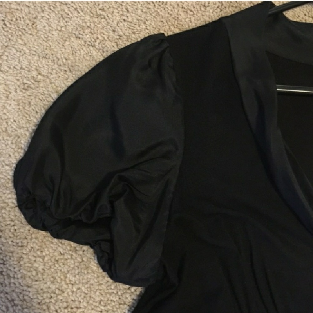 Ella moss puff sleeve blouse - Picture 2 of 4